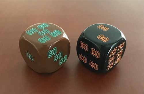 2 mech dice from Scythe Rise of the Fenris